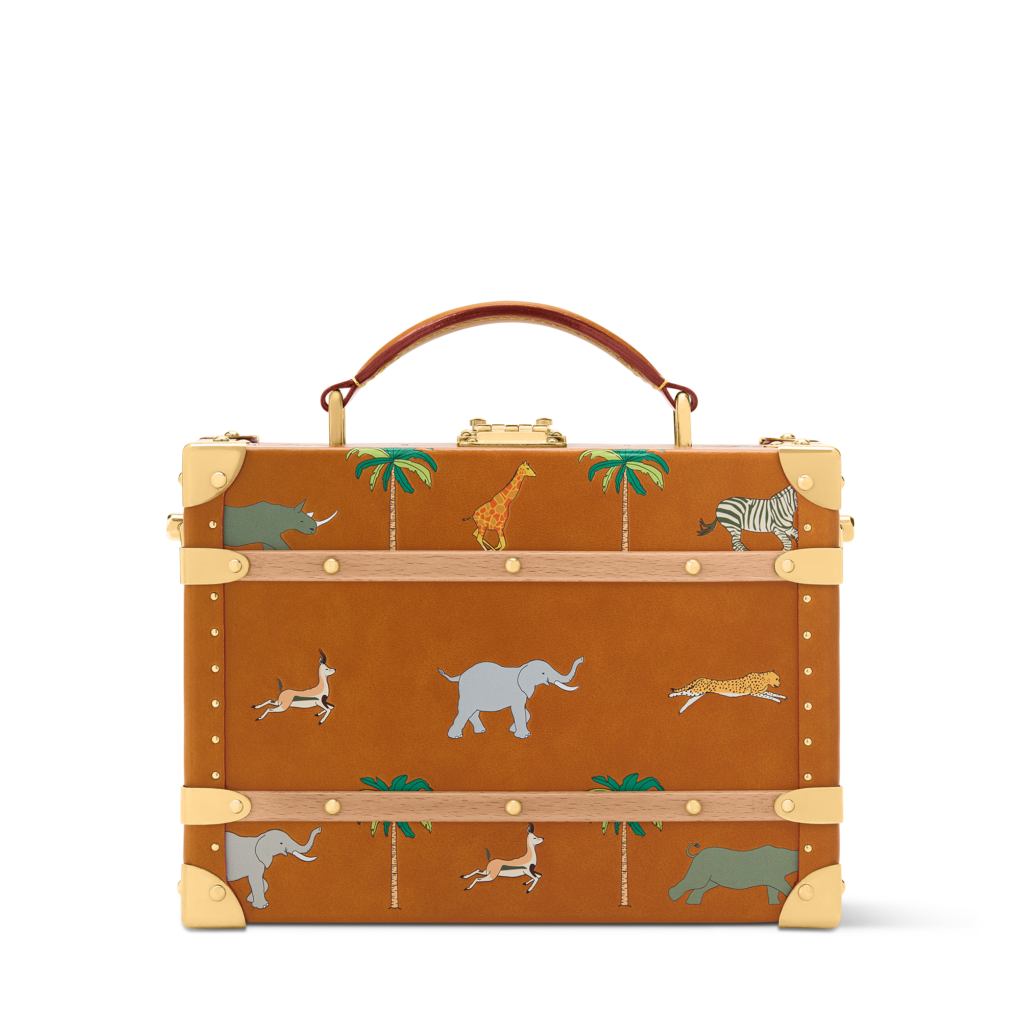 LV x Darjeeling Limited Handle Trunk Other Leathers - Trunks